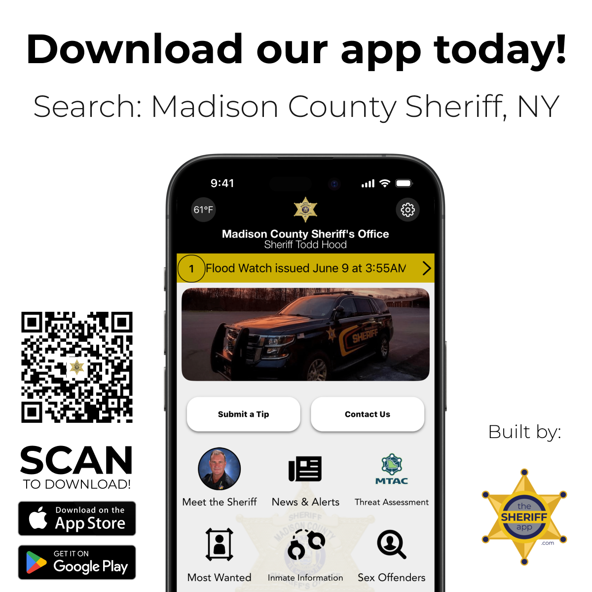 Download the Sheriff App