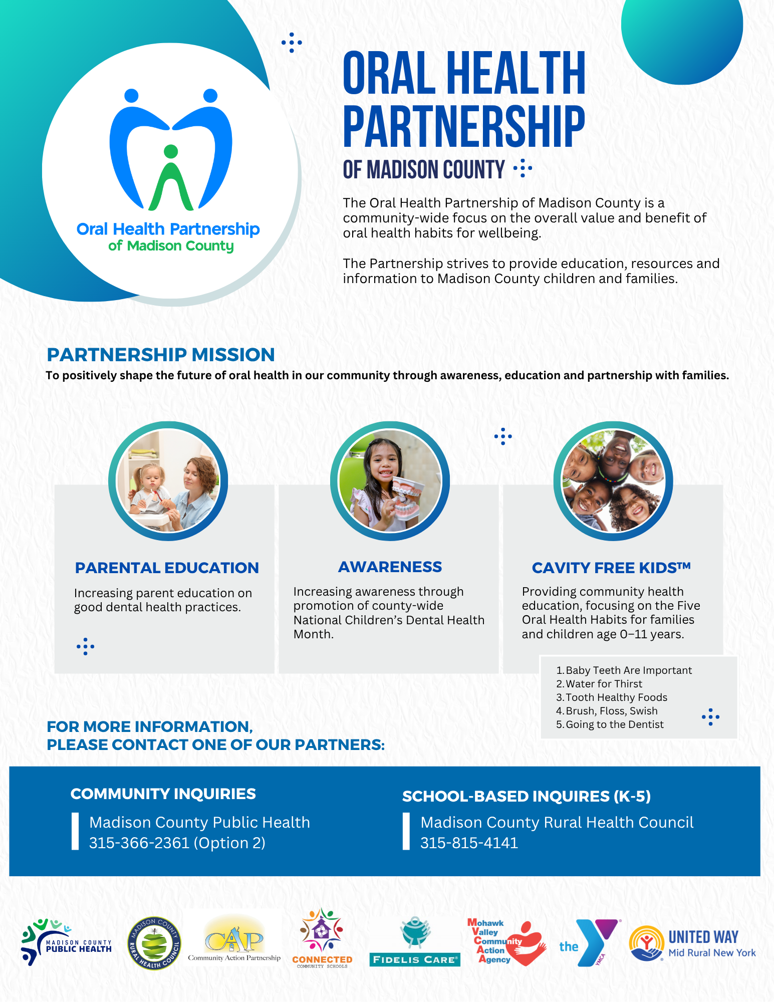 Oral Health Partnership Flyer